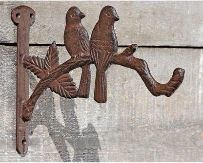 Cast iron bird bracket