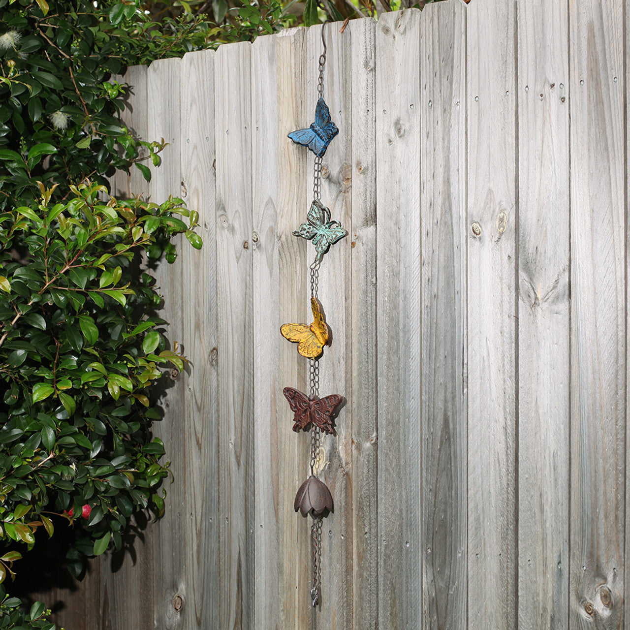 Hanging Butterfly Bell Chain Decor