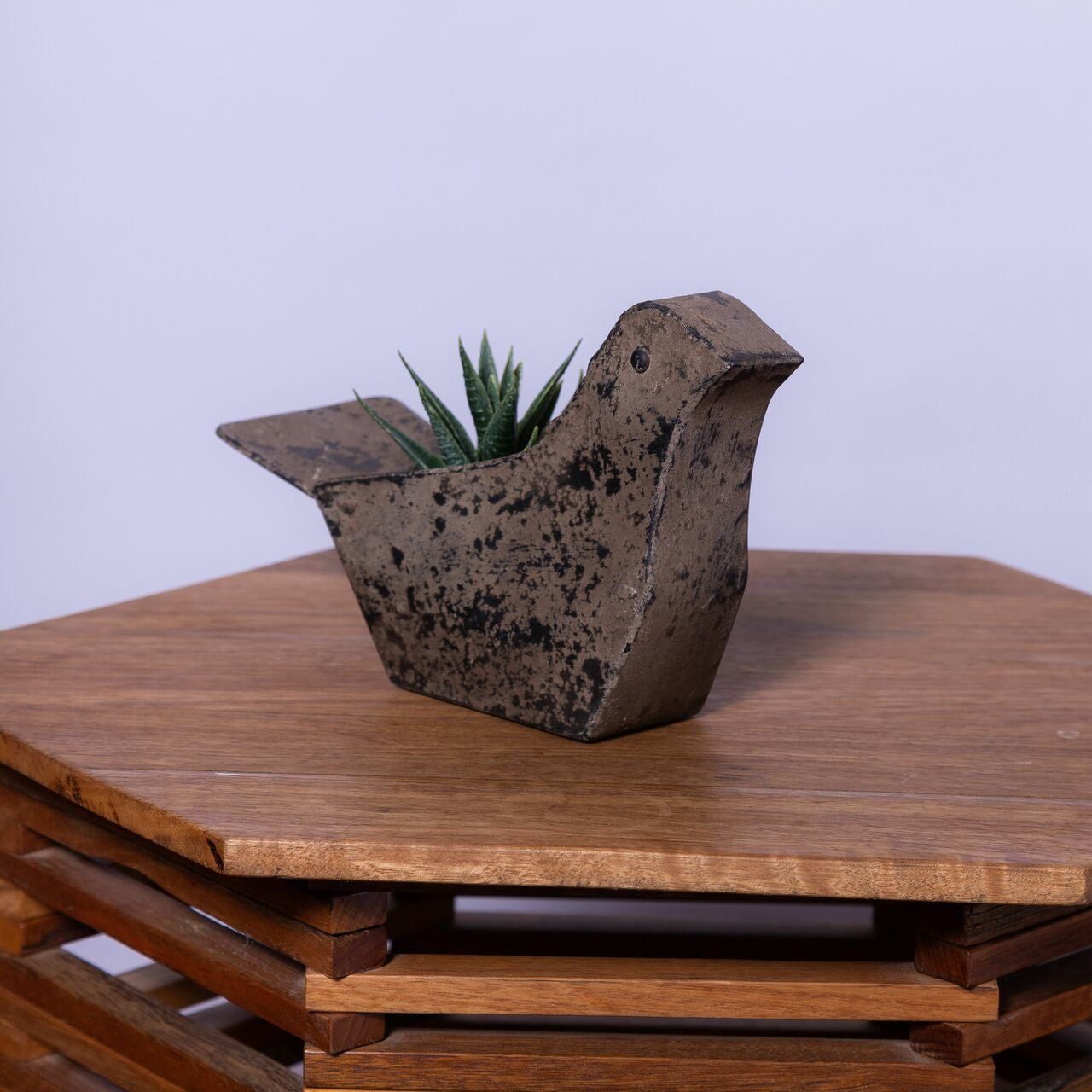 Dove Bird Metal Planter