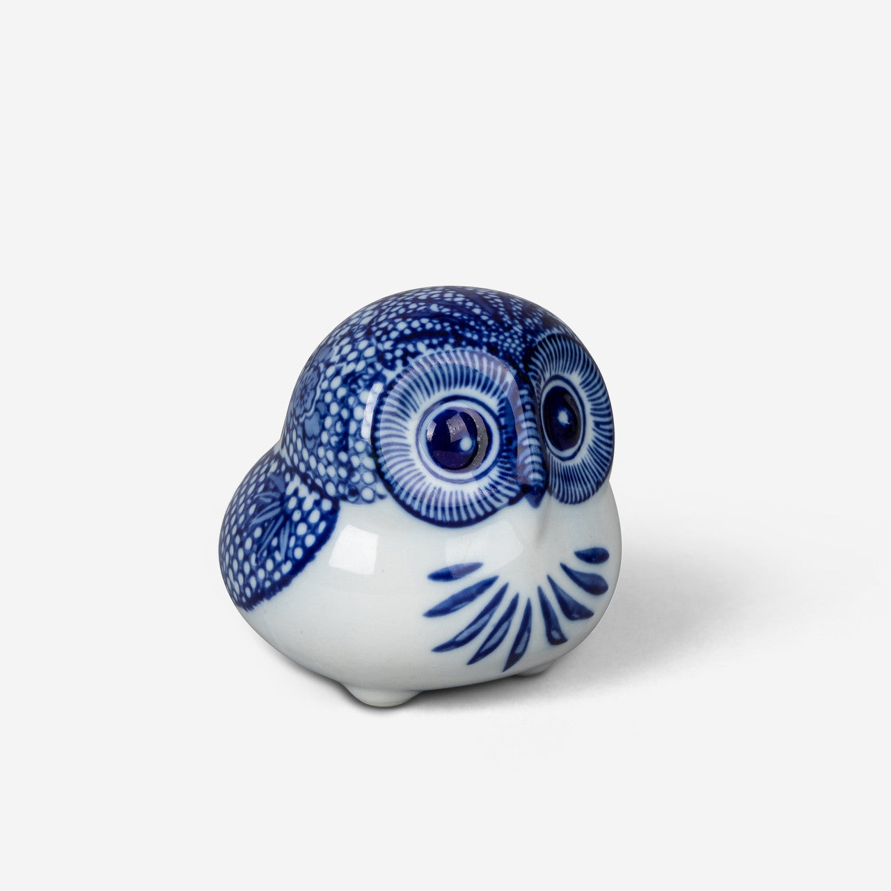 Baby Owl Ceramic Figurine