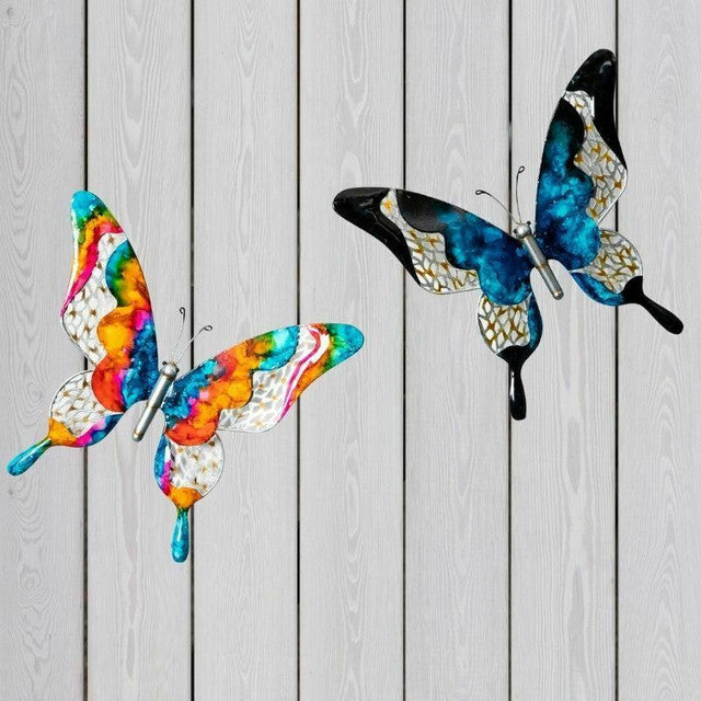 Rainbow Butterfly Wall Art