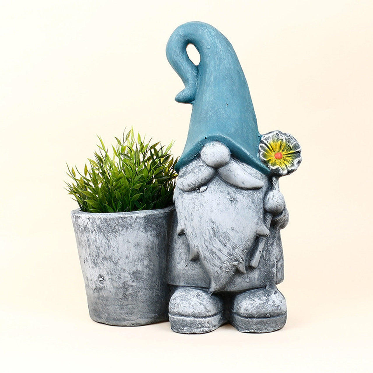 Flower Gnome Planter