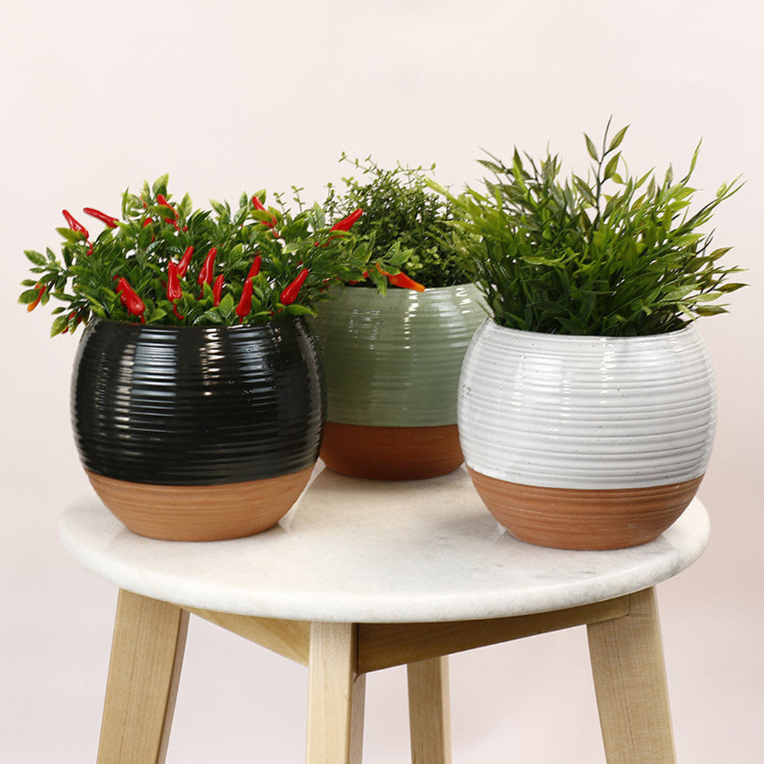 Terracotta Style Ceramic Planter