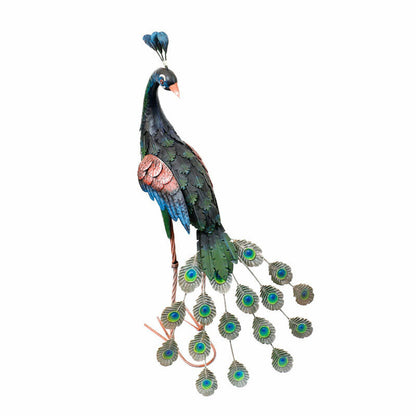 Standing Peacock Garden Decor