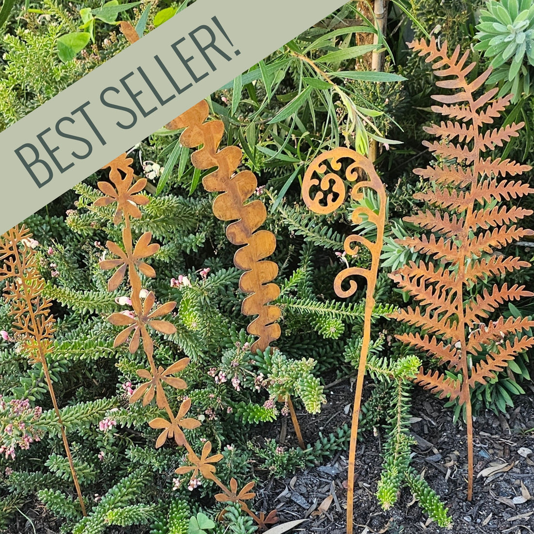 Wild Flower Stakes Set of 5