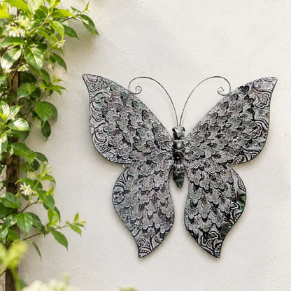 Mosaic Butterfly Wall Art