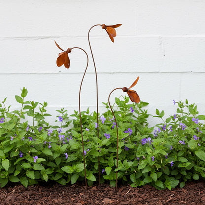 Daydream Blooms Rustic Garden Stake