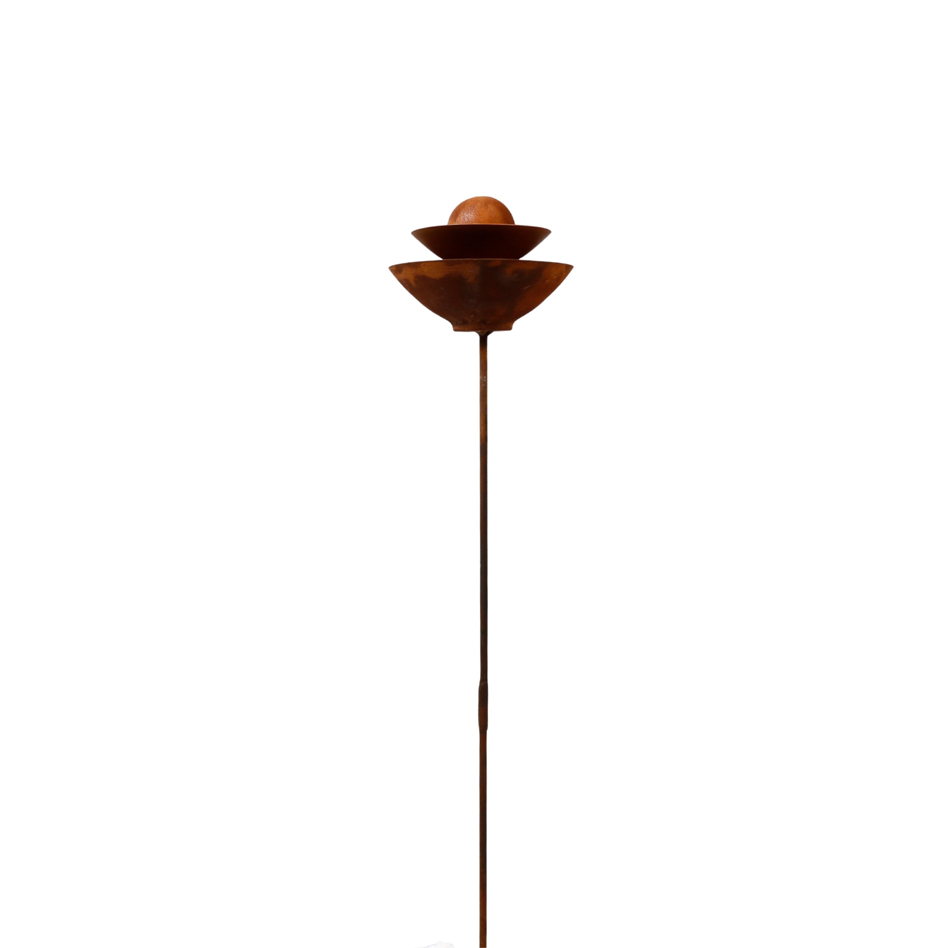 Balancing Act Rustic Garden Stake Decor