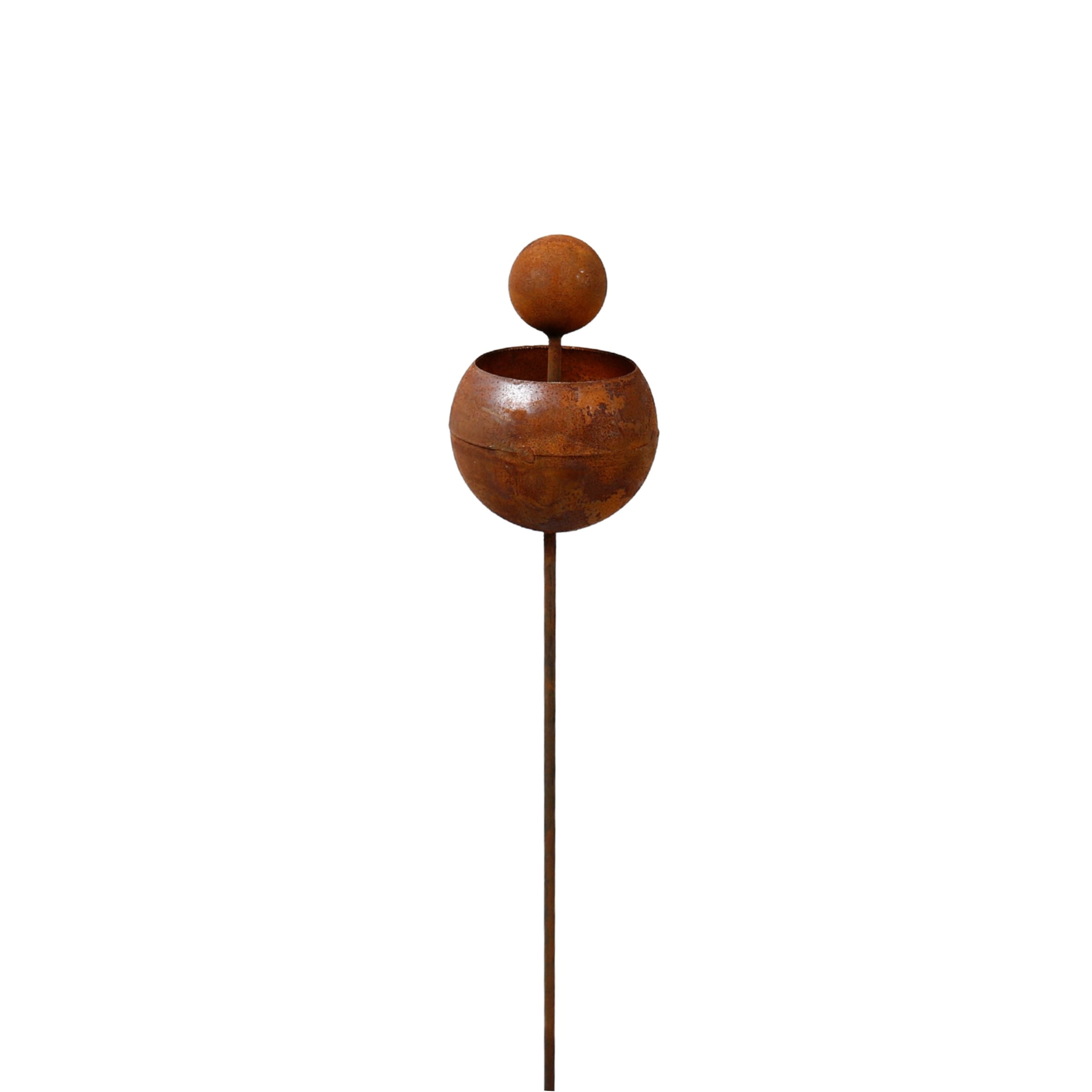 Curious Pod Rustic Garden Stake