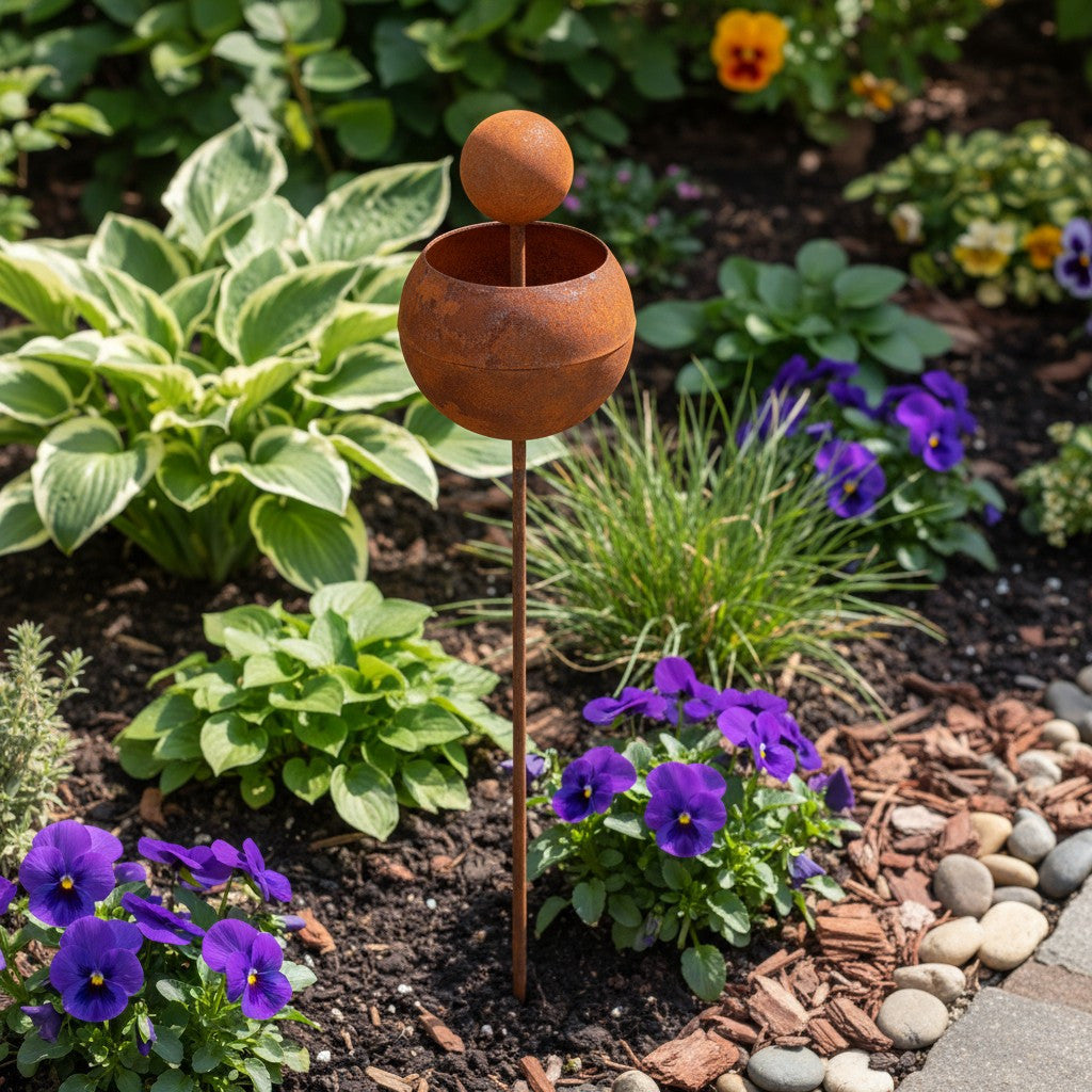 Curious Pod Rustic Garden Stake