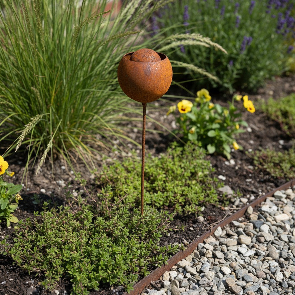 Little Secret Rustic Garden Stake