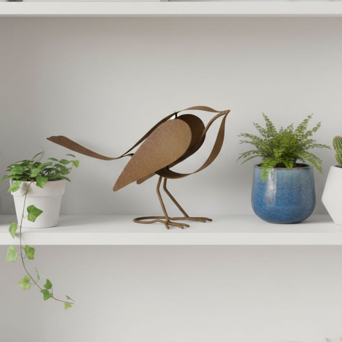 Fairy Wren Garden Sculpture