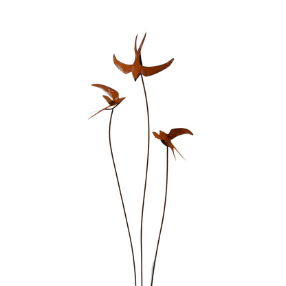 Wind Testers Swallows Garden Stake