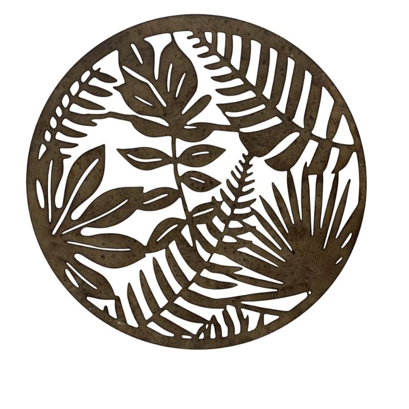 Tropical Garden Metal Wall Art