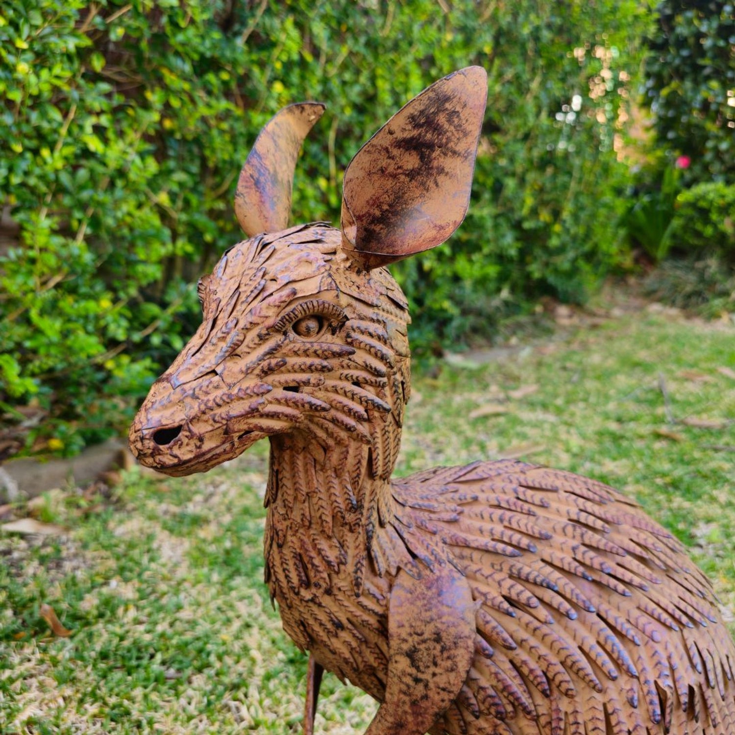 Mama Kangaroo Garden Sculpture