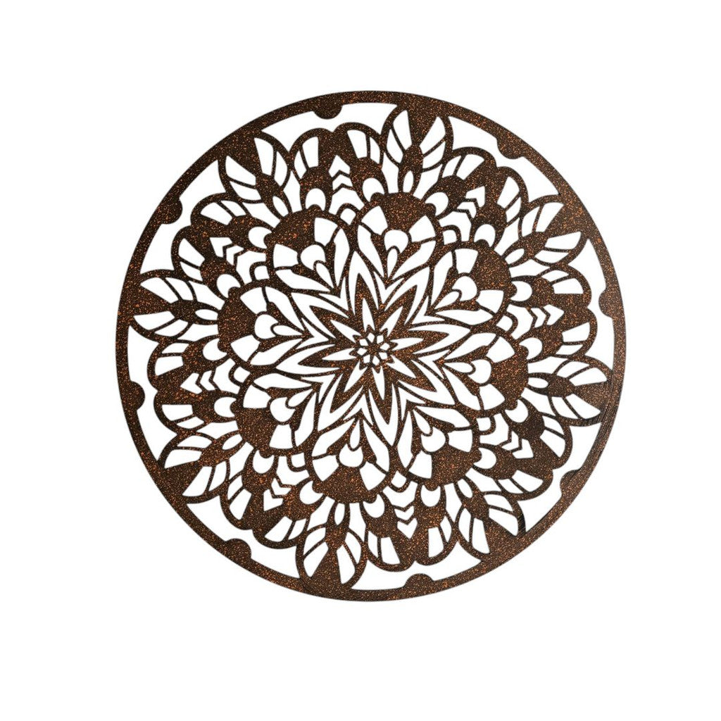 SOLAR BLOOM MANDALA WALL ART