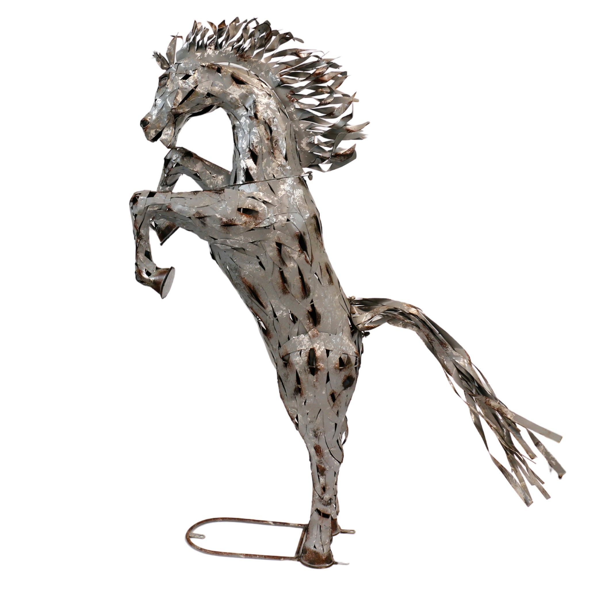 Silver Stallion sculpture (1.13 metres)