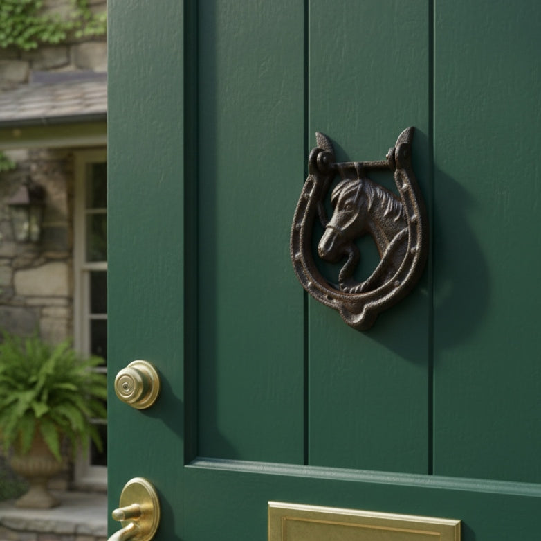 Lucky Horseshoe Door Knocker