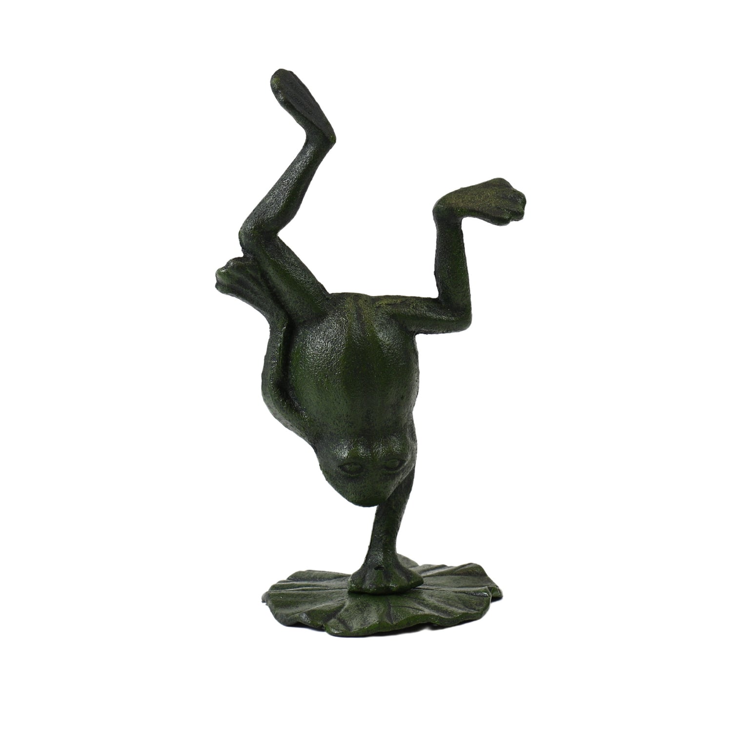 Handstand Frog Decor