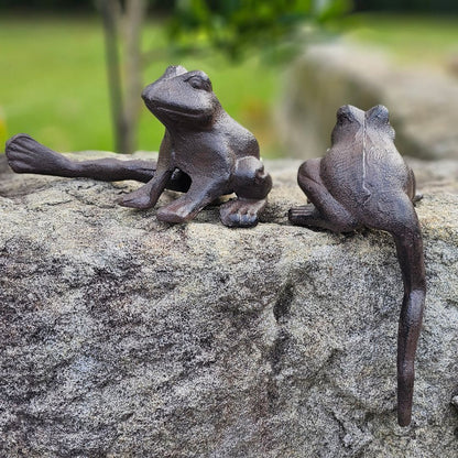 Cast Iron Stretching Frog