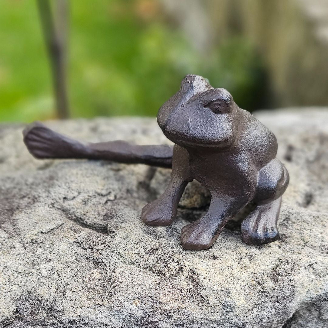 Cast Iron Stretching Frog