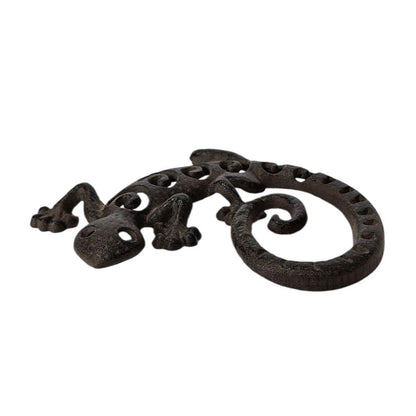 Decorative Cast Iron Gecko