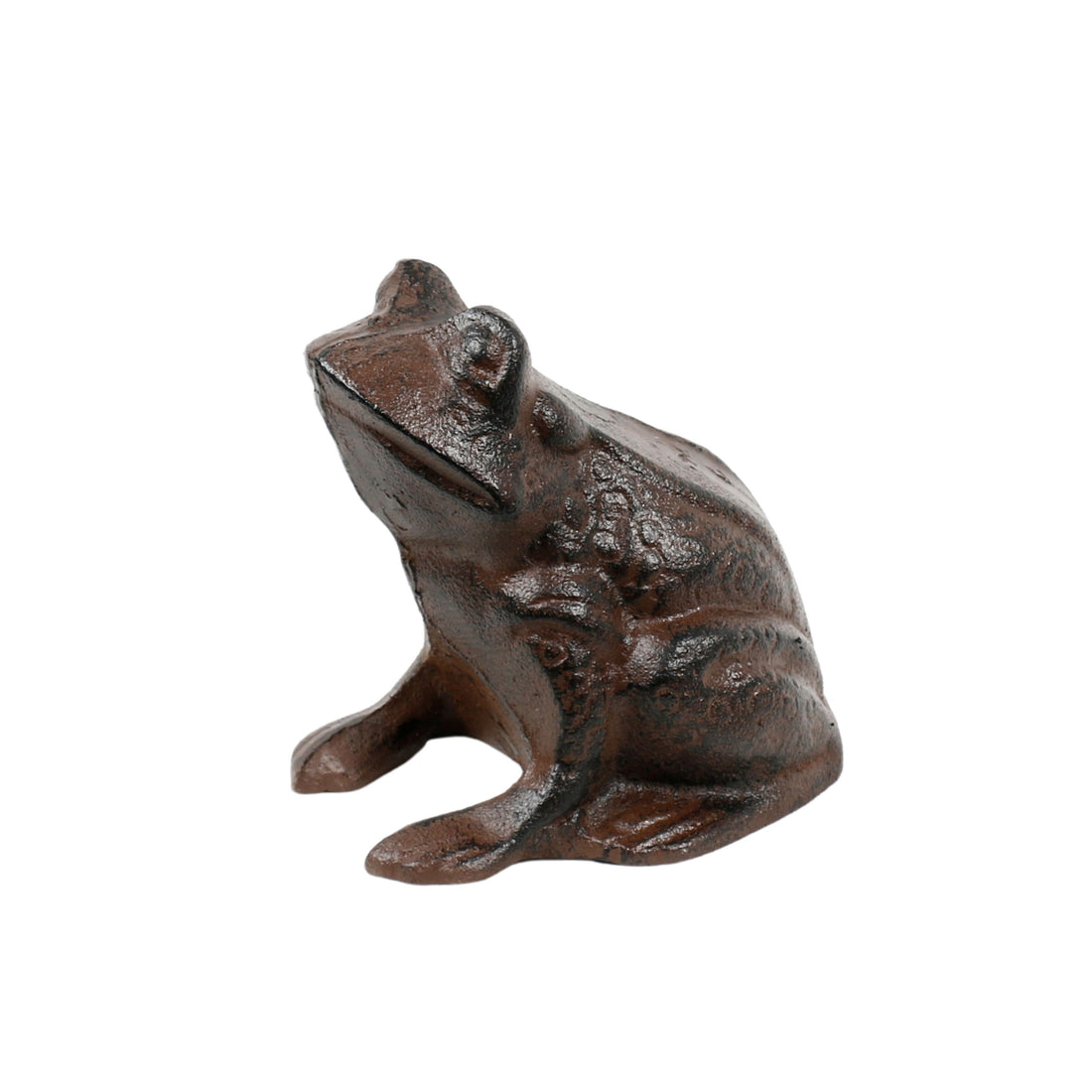 Pondside Cast Iron Frog Garden Ornament