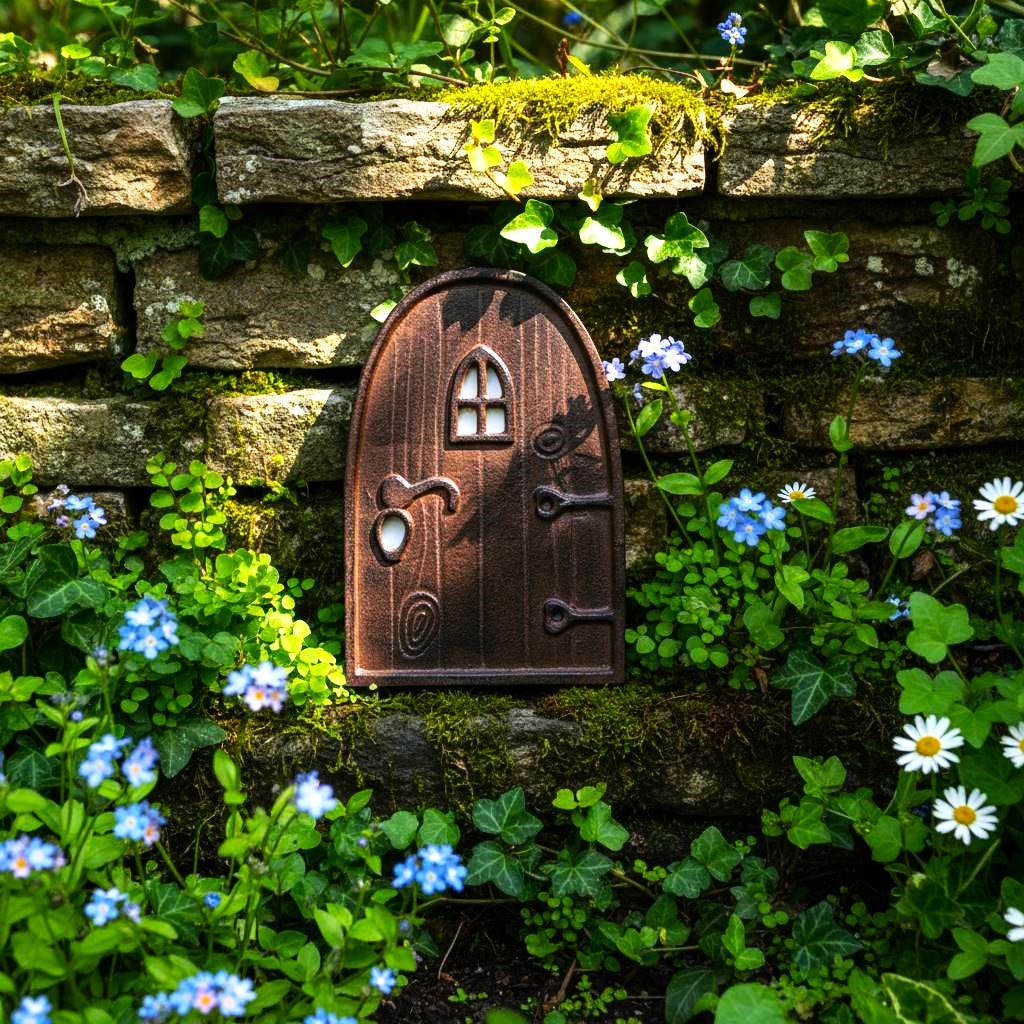 Secret Garden Fairy Garden Door Ornament
