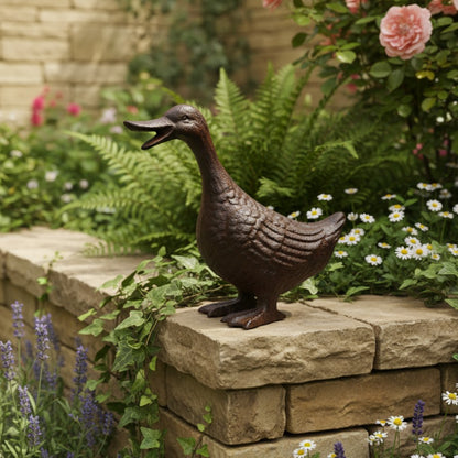 Dame Quacker Duck Garden Ornament