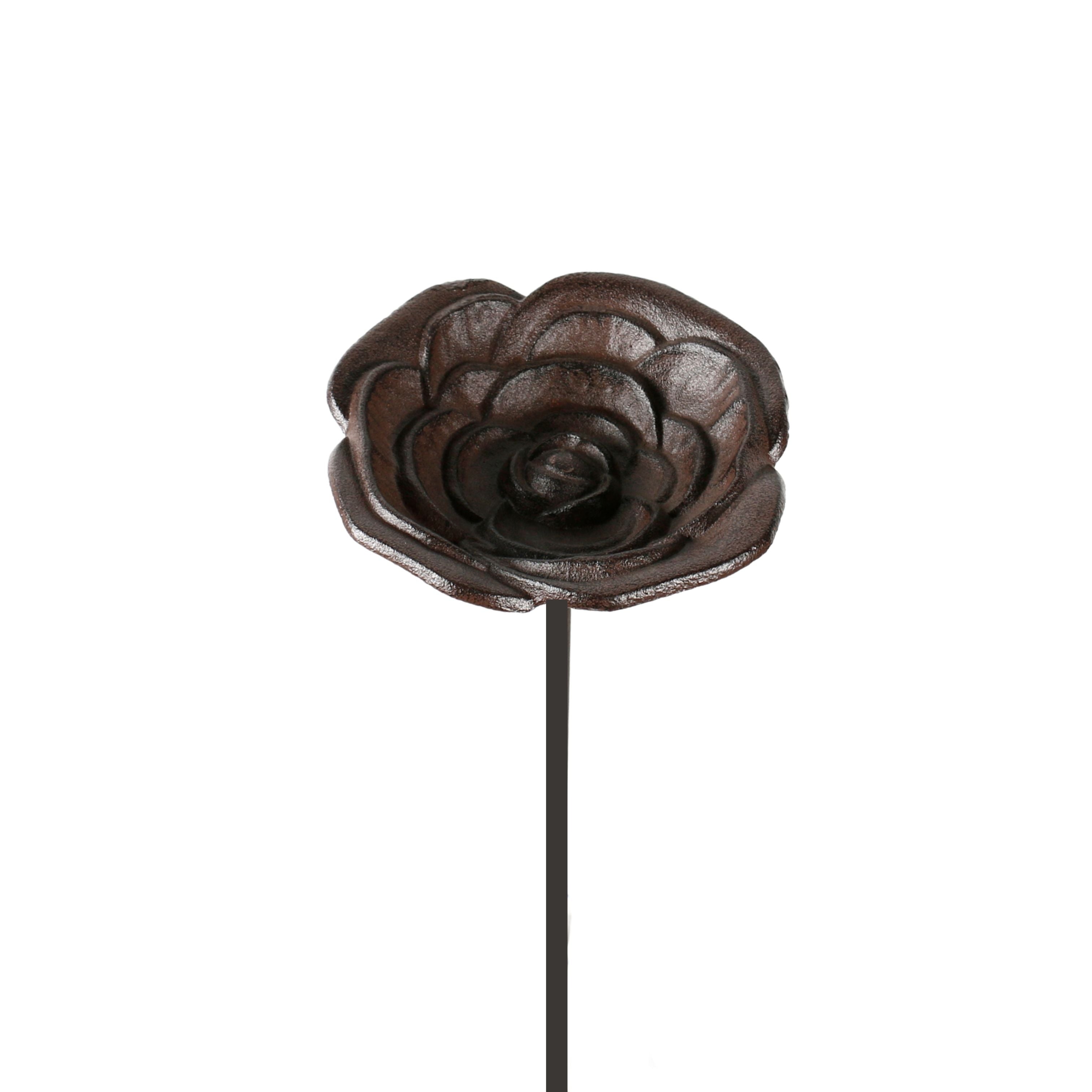 Heritage Rose Birdfeeder Garden Stake