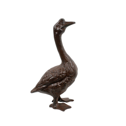 Cast Iron Proud Mother Goose Garden Ornament