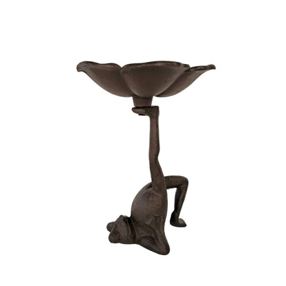 Acrobat Frog Cast Iron Decor