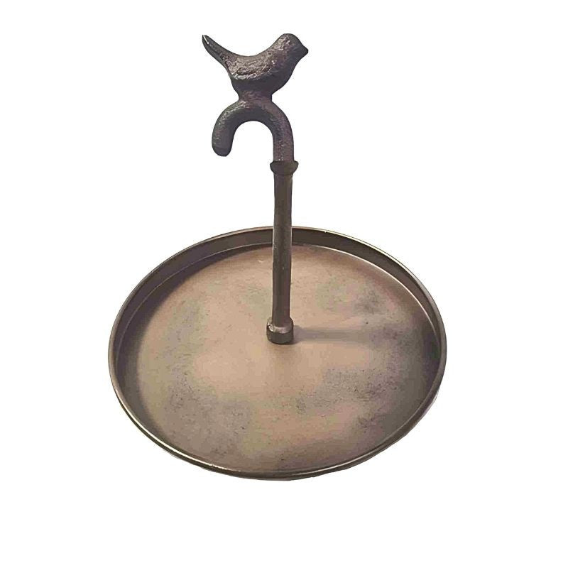 Umbrella Cast Iron Garden Bird Feeder