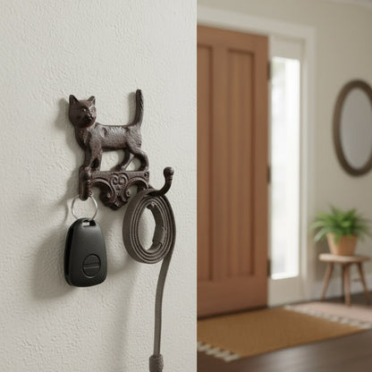 Cat Wall Hook for Keys and Accessories