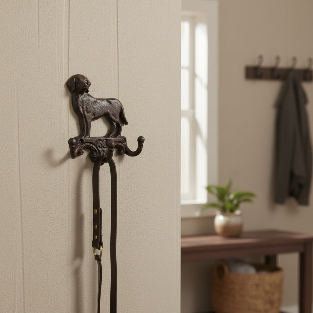 Dog Wall Hook for Keys and Accessories