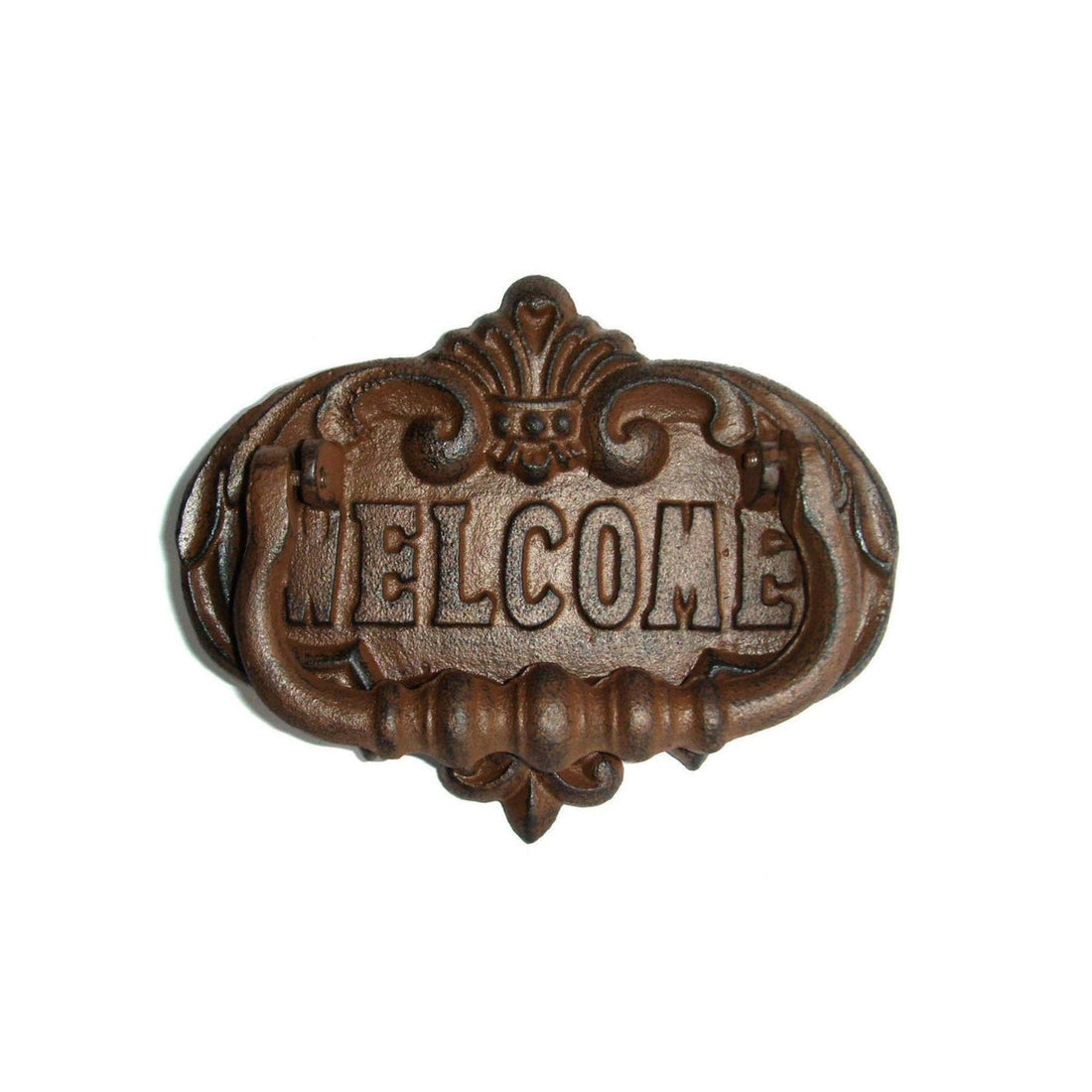 Cast Iron Welcome Door Knocker
