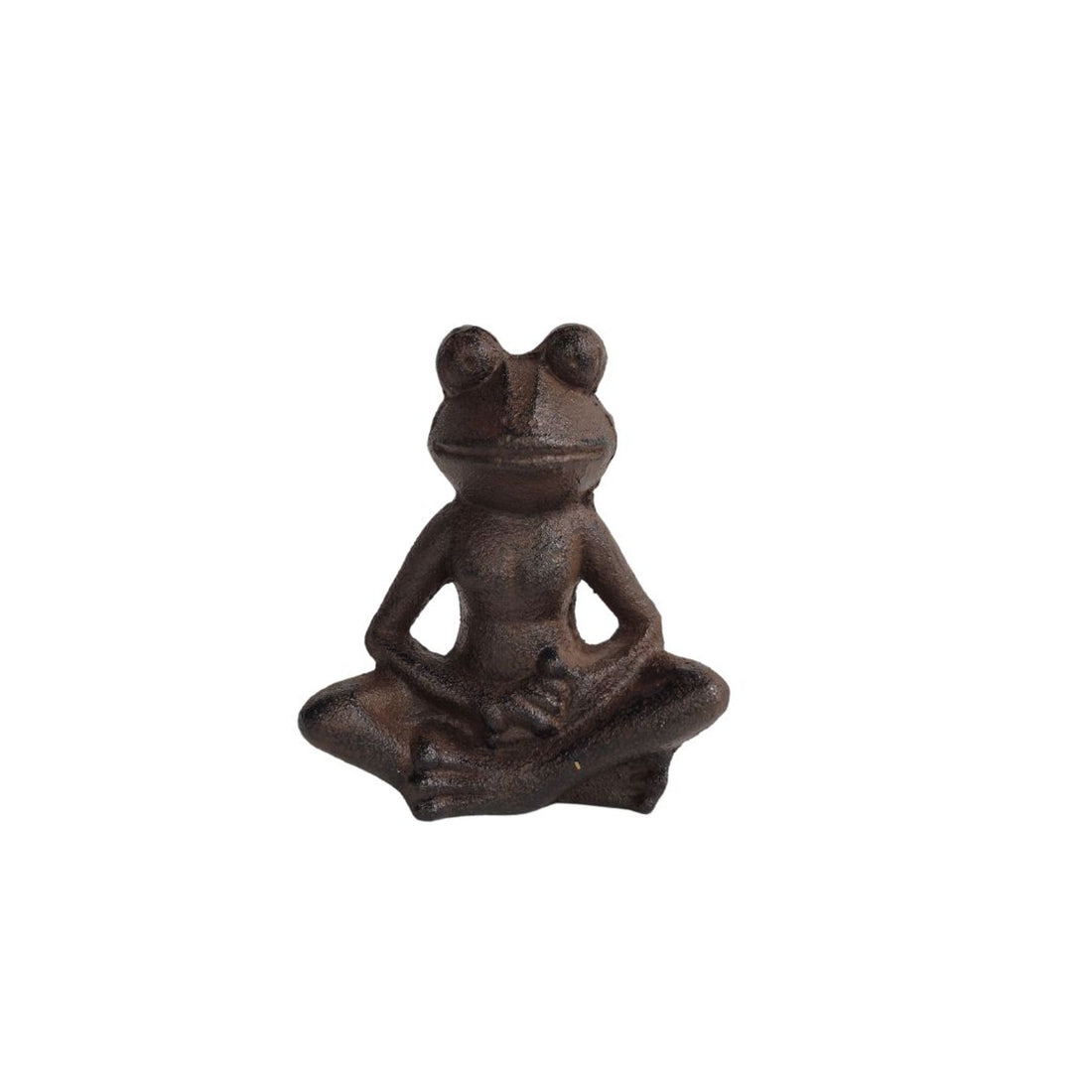 Cast iron zen frog