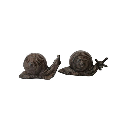 Cast Iron Garden Snail