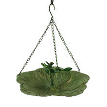 Green Flower Bird Feeder