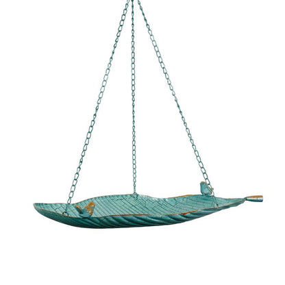 Hanging Leaf Bird Feeder