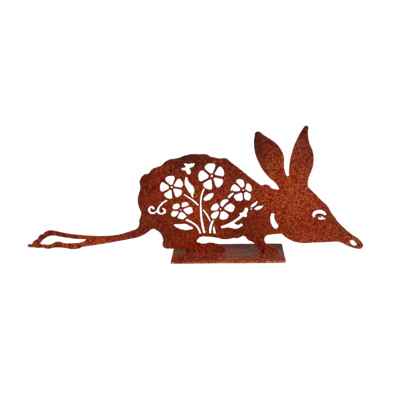 Rust Bilby Garden Figurine