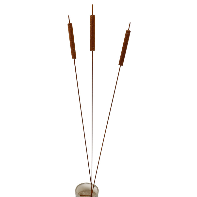 Bulrush Stake Garden Decor