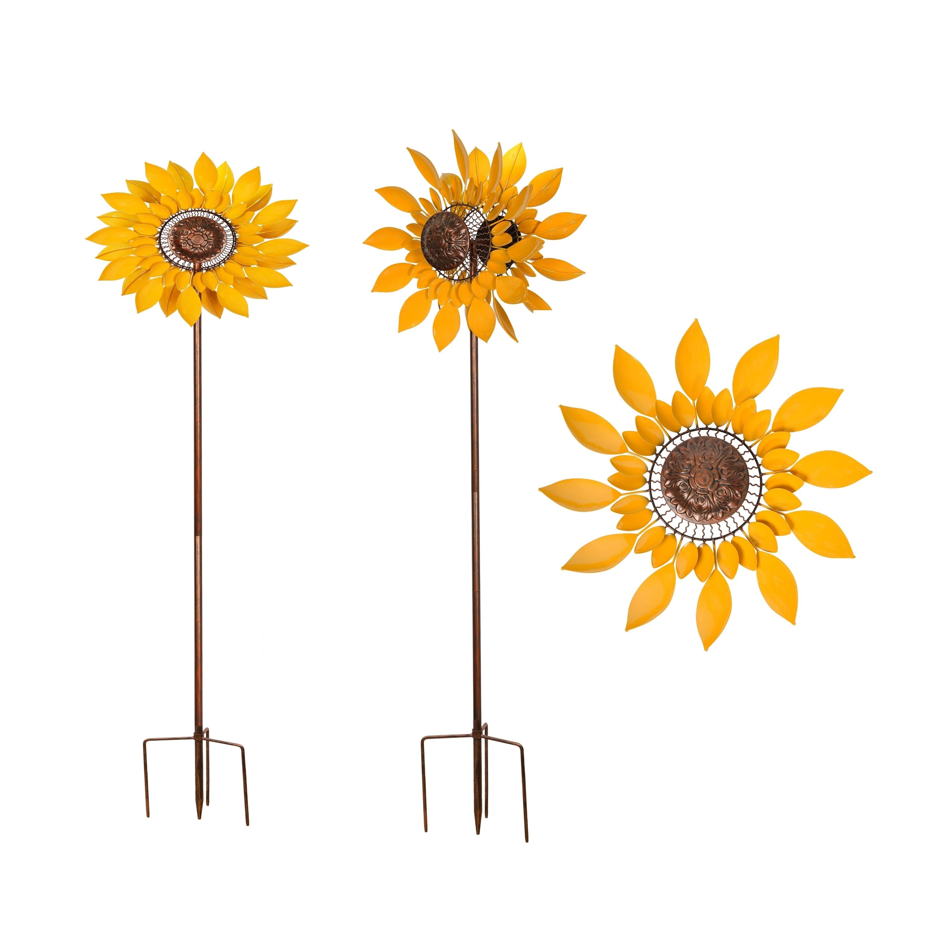 Sun Dancer Sunflower Windspinner