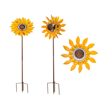 Sun Dancer Sunflower Windspinner