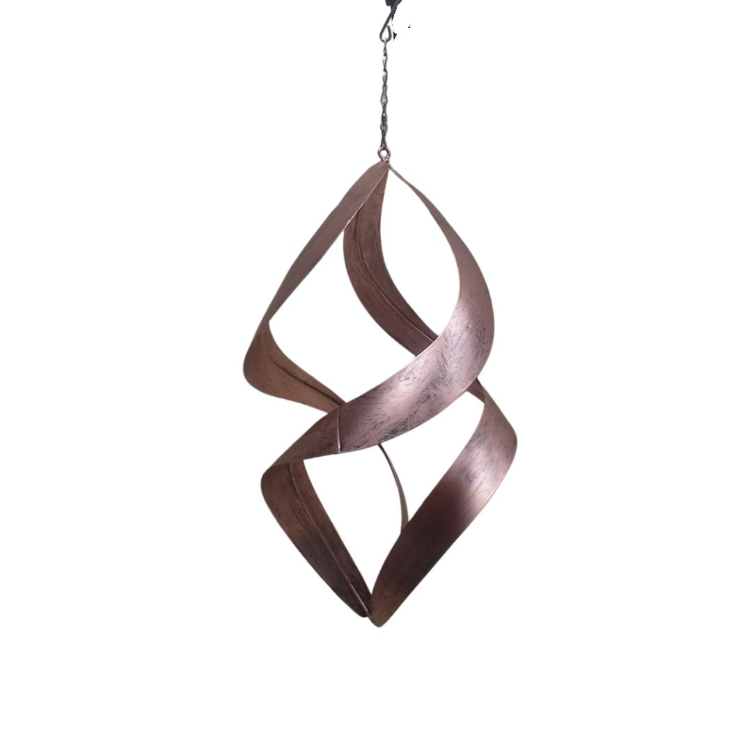 Bronze Spiral Hanging Spinner