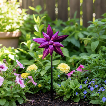 Indigo Bloom Garden Spinner