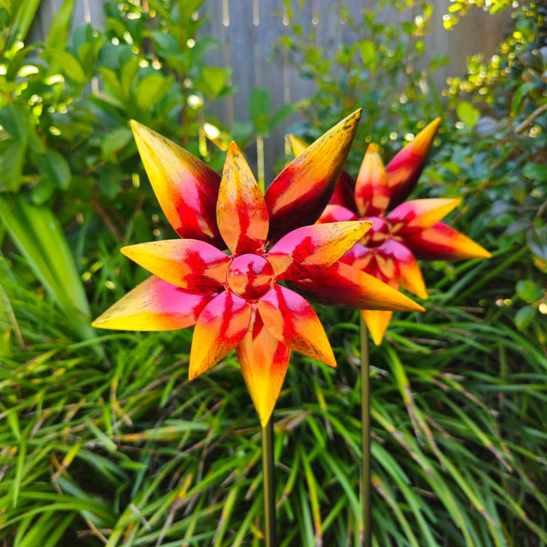 SUNSET FLOWER WINDSPINNER