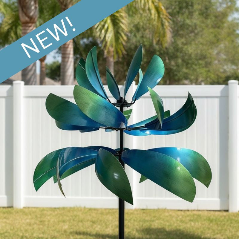 Dancing Ocean Leaves Wind Spinner