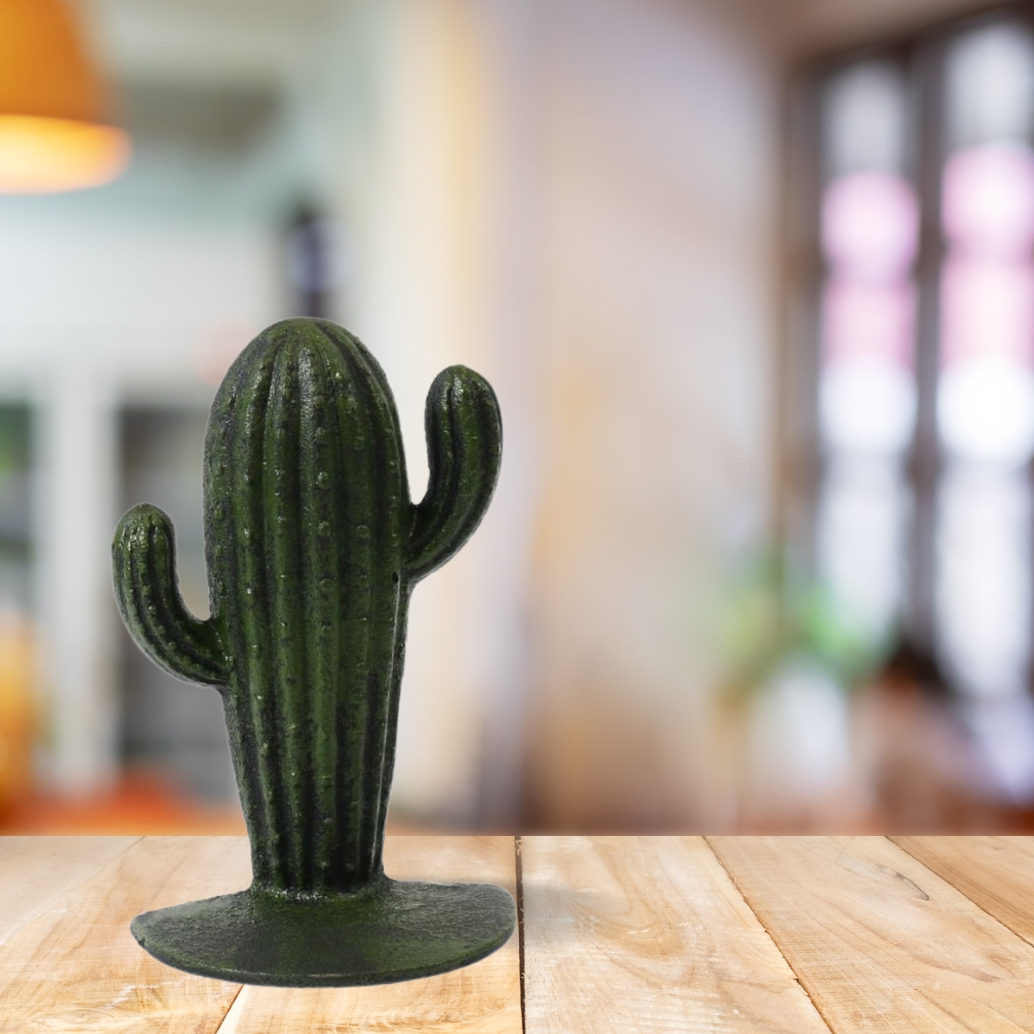 Cactus Cast Iron Decor