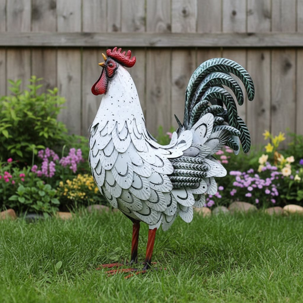Snowfeather Farmyard Rooster